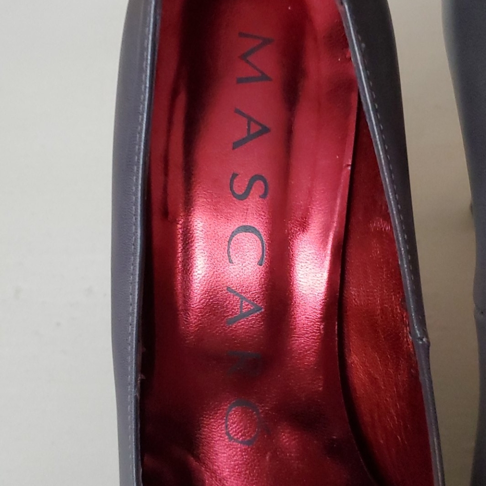 OUTSTANDING STYLE Mascaro dark gray 4" heels sZ 10/40 - Picture 5 of 14